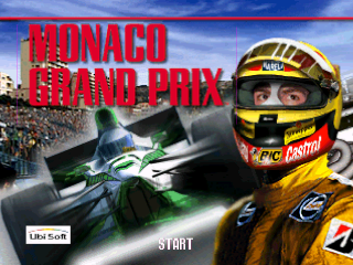 Monaco Grand Prix (USA) Title Screen
